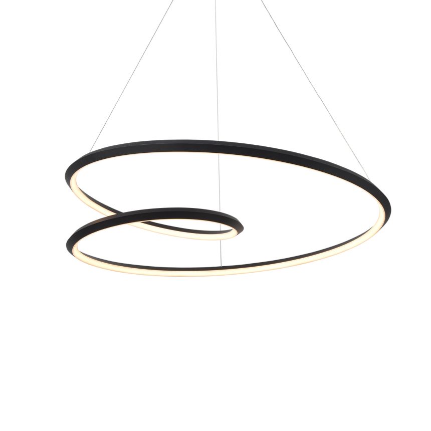 Ampersand Black Pendant by Kuzco