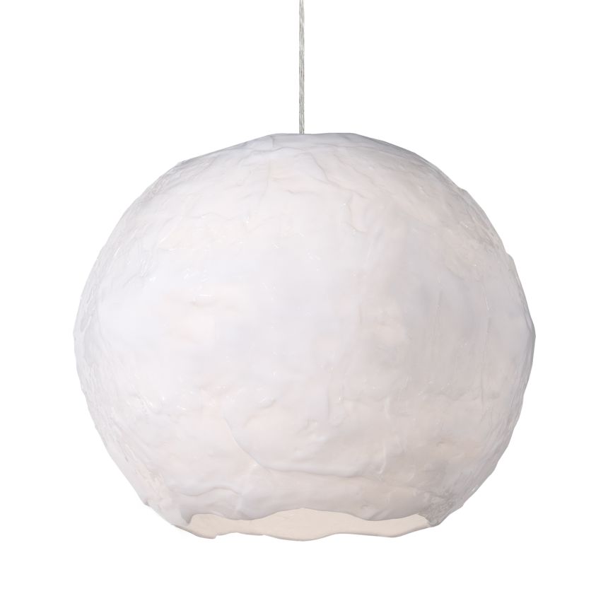 Artemis White Pendant by Kuzco