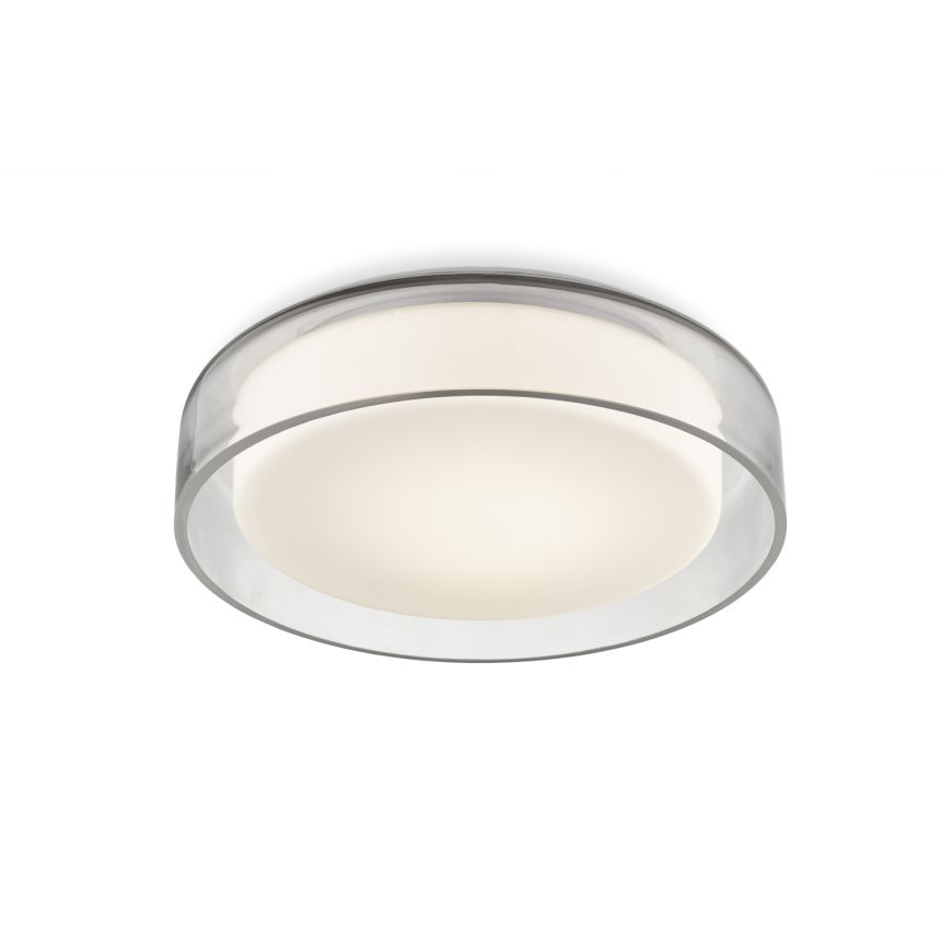 Aston Clear Flush Mount by Kuzco
