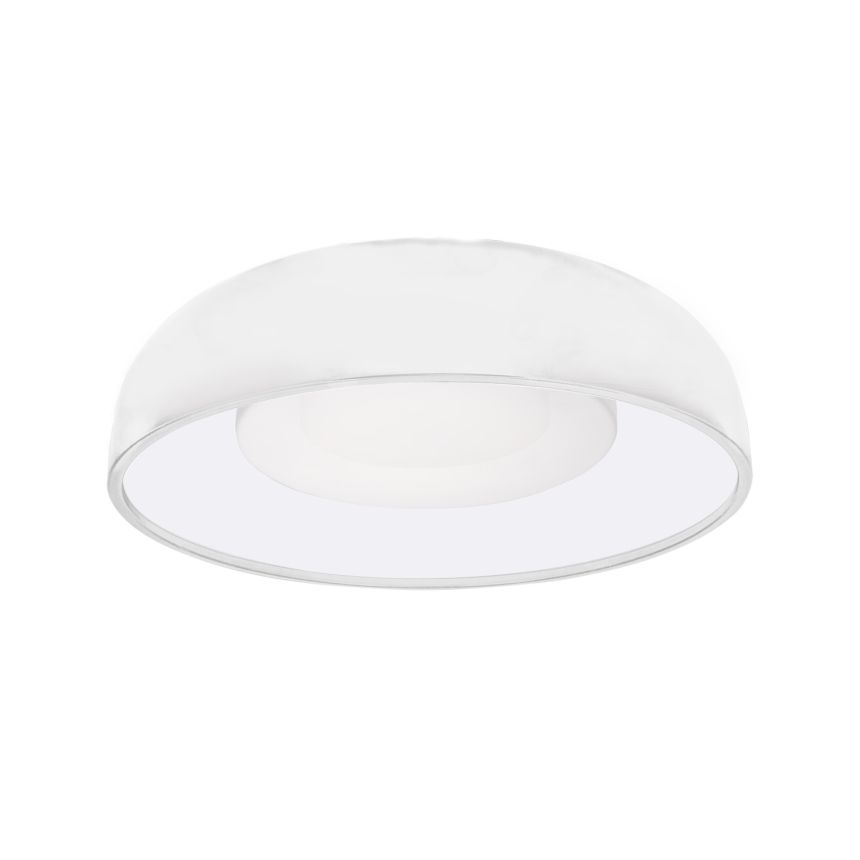 Beacon White Flush Mount by Kuzco