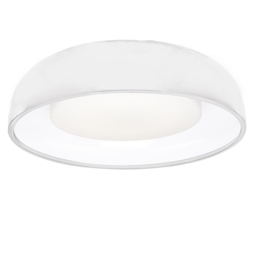 Beacon White Flush Mount by Kuzco