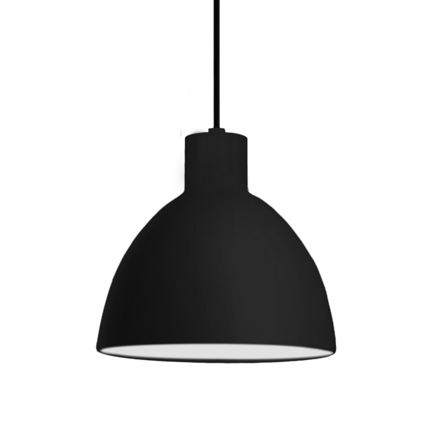 Chroma Black Pendant by Kuzco