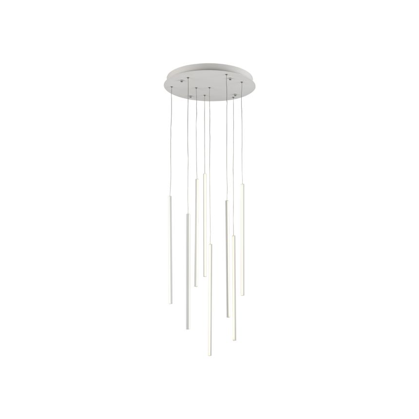 Chute White Pendant by Kuzco