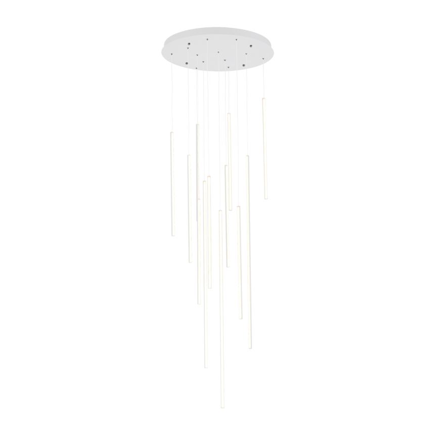 Chute White Pendant by Kuzco