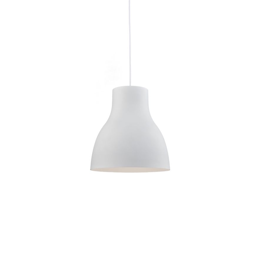 Cradle White Pendant by Kuzco