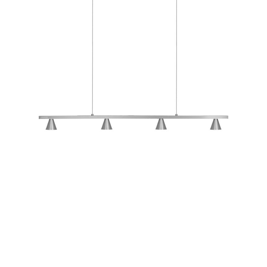 Dune Brushed Nickel Pendant by Kuzco