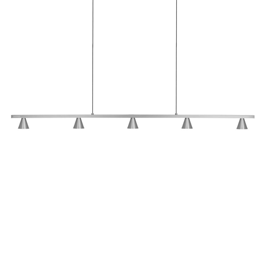 Dune Brushed Nickel Pendant by Kuzco