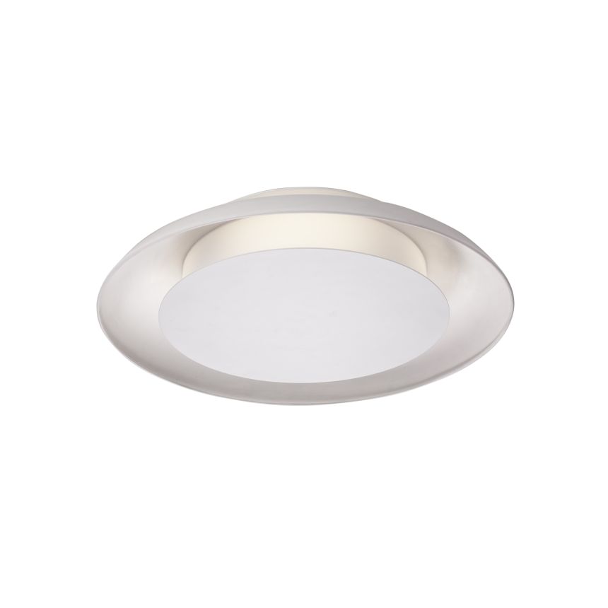 Eclipse White Flush Mount by Kuzco