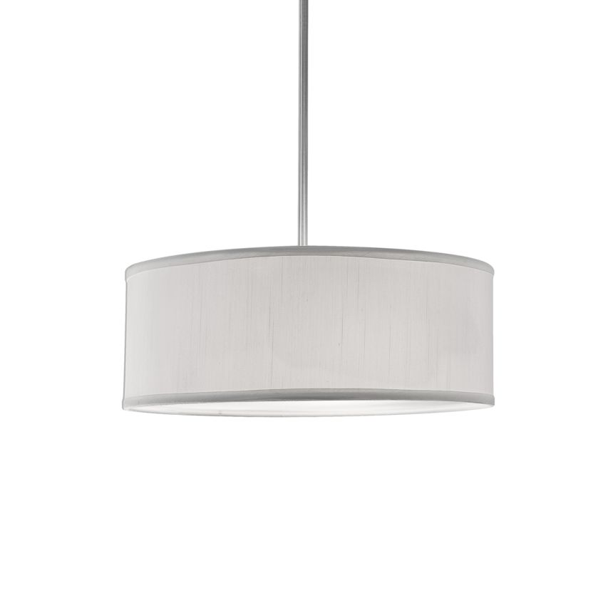 Gregory Brushed Nickel Pendant by Kuzco