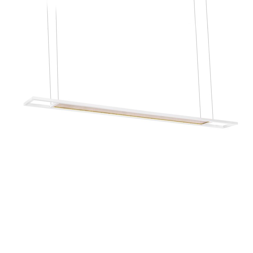Grid White Pendant by Kuzco