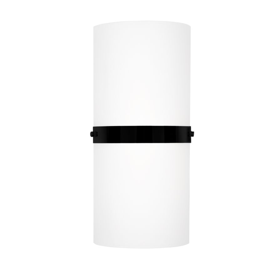 Harrow Black Sconce by Kuzco