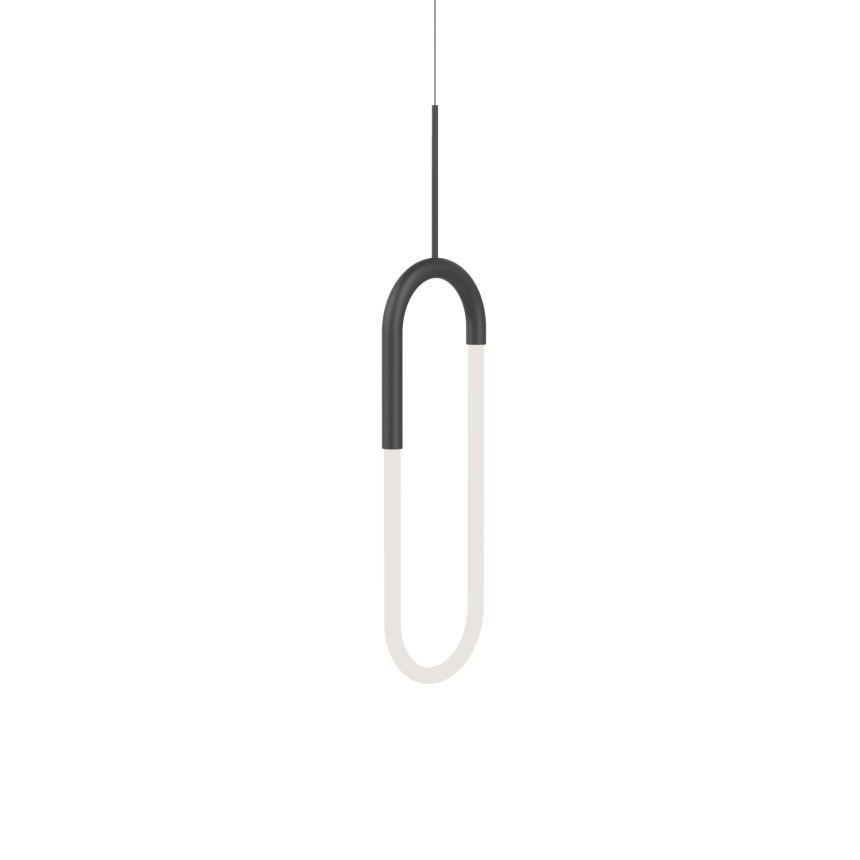 Huron Black Pendant by Kuzco