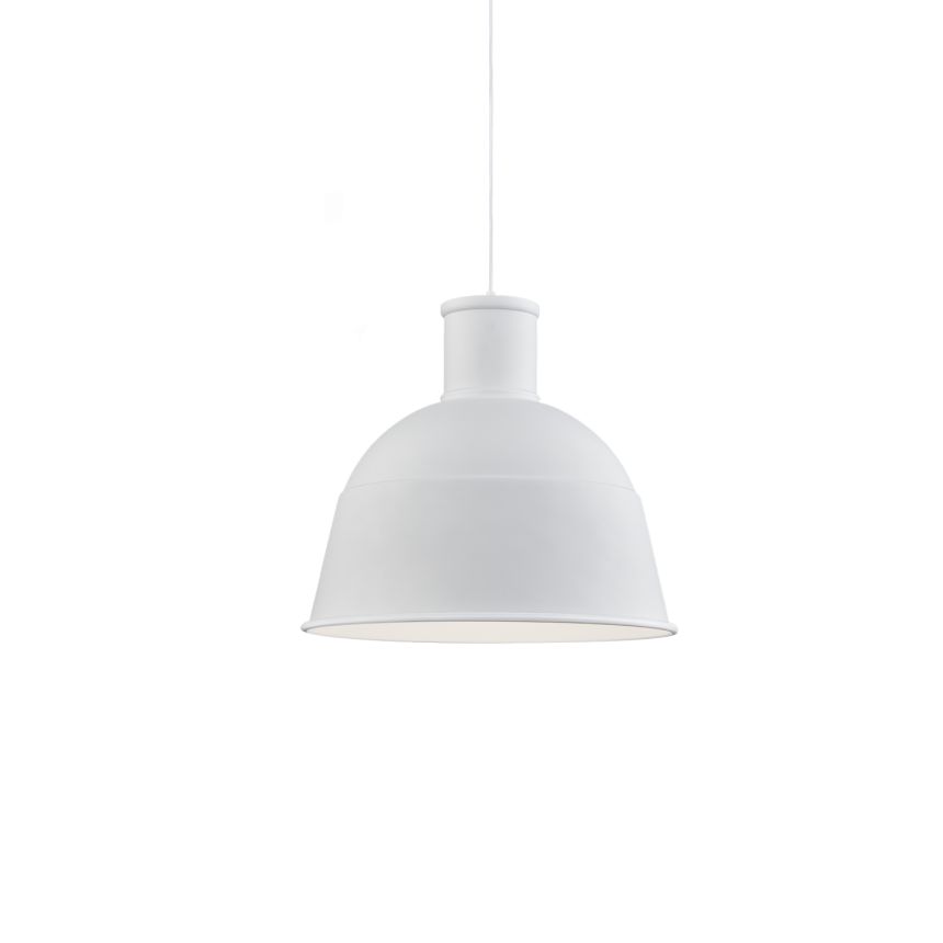 Irving White Pendant by Kuzco