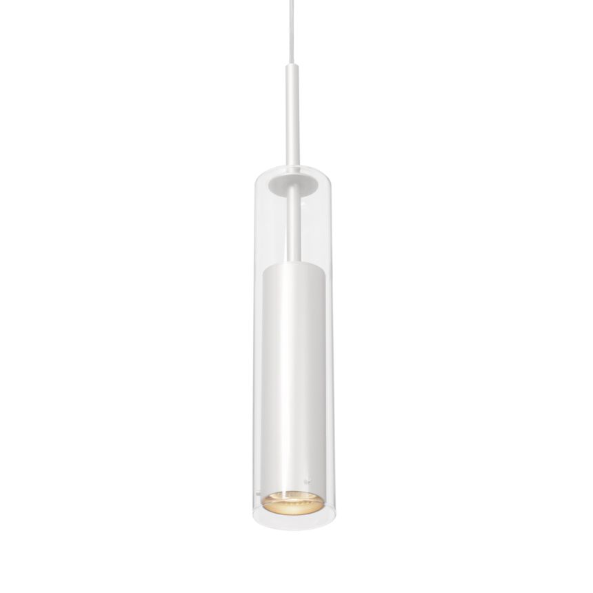 Jarvis WHITE Pendant by Kuzco