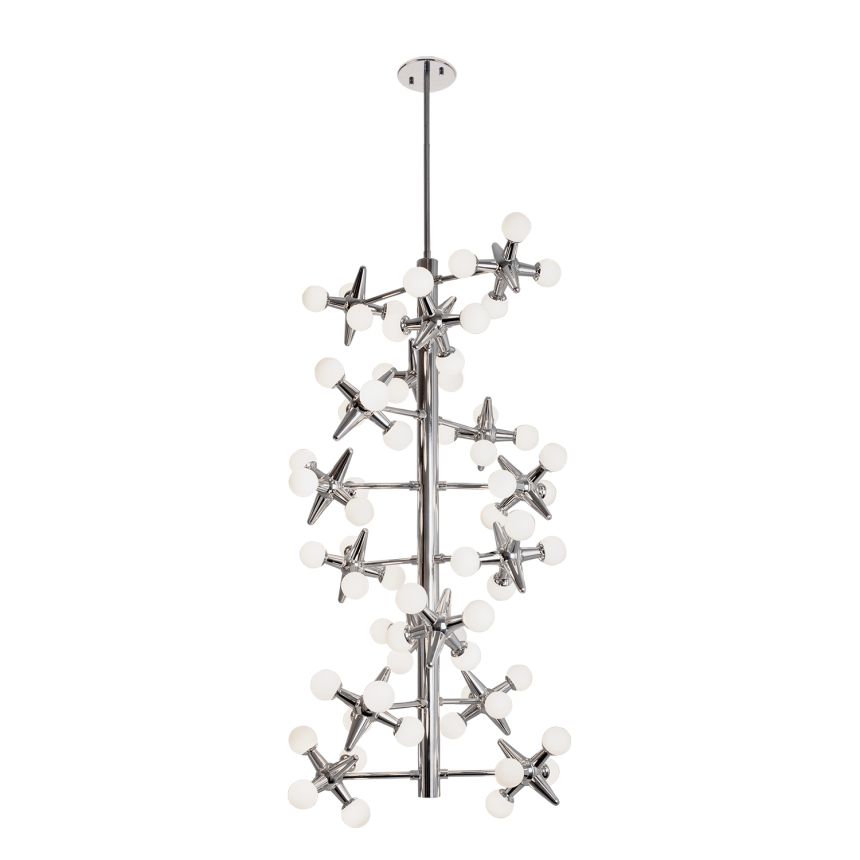 Jax Chrome Chandelier by Kuzco