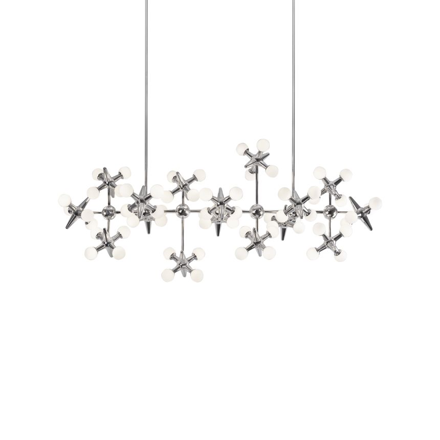 Chrome Chandelier by Kuzco