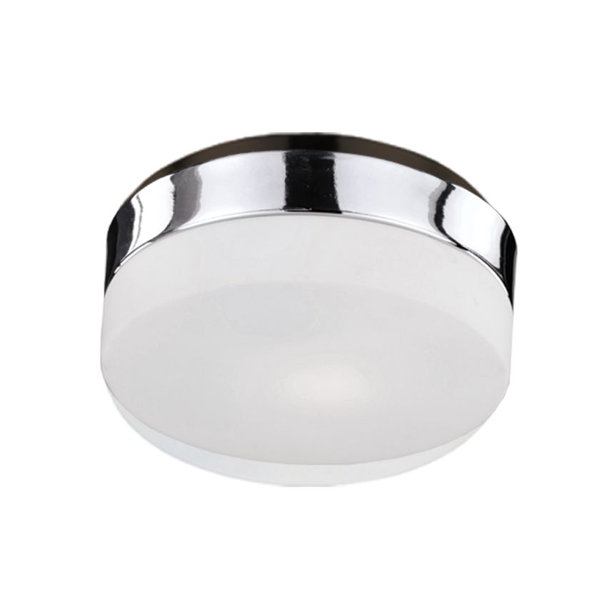 Lomita Chrome Flush Mount by Kuzco