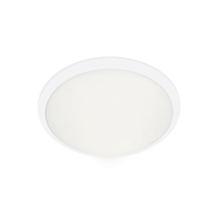 Malta White Flush Mount by Kuzco