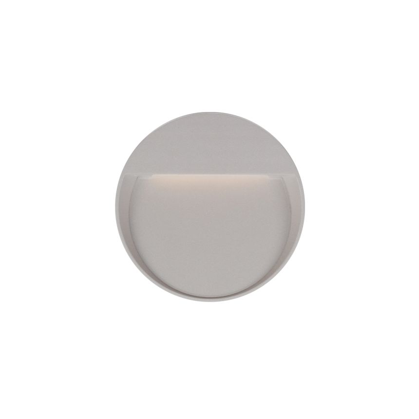 Mesa Grey Sconce by Kuzco
