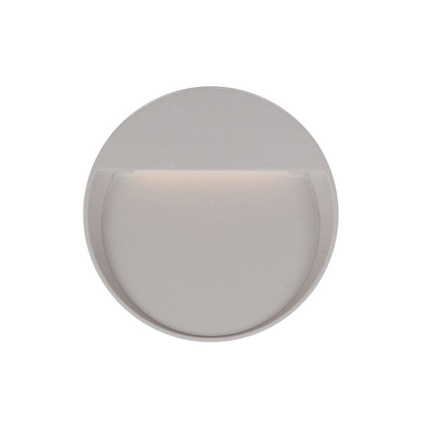 Mesa Grey Sconce by Kuzco