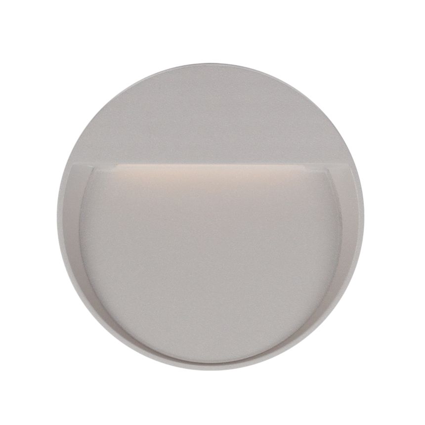 Mesa Grey Sconce by Kuzco