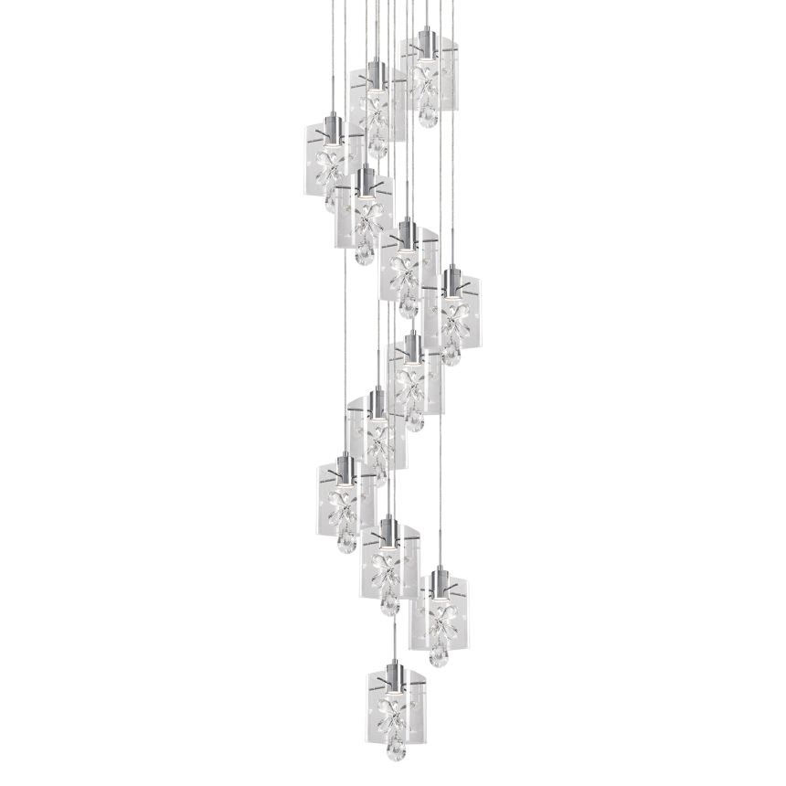Navi Chrome Pendant by Kuzco
