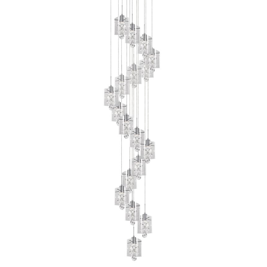 Navi Chrome Pendant by Kuzco
