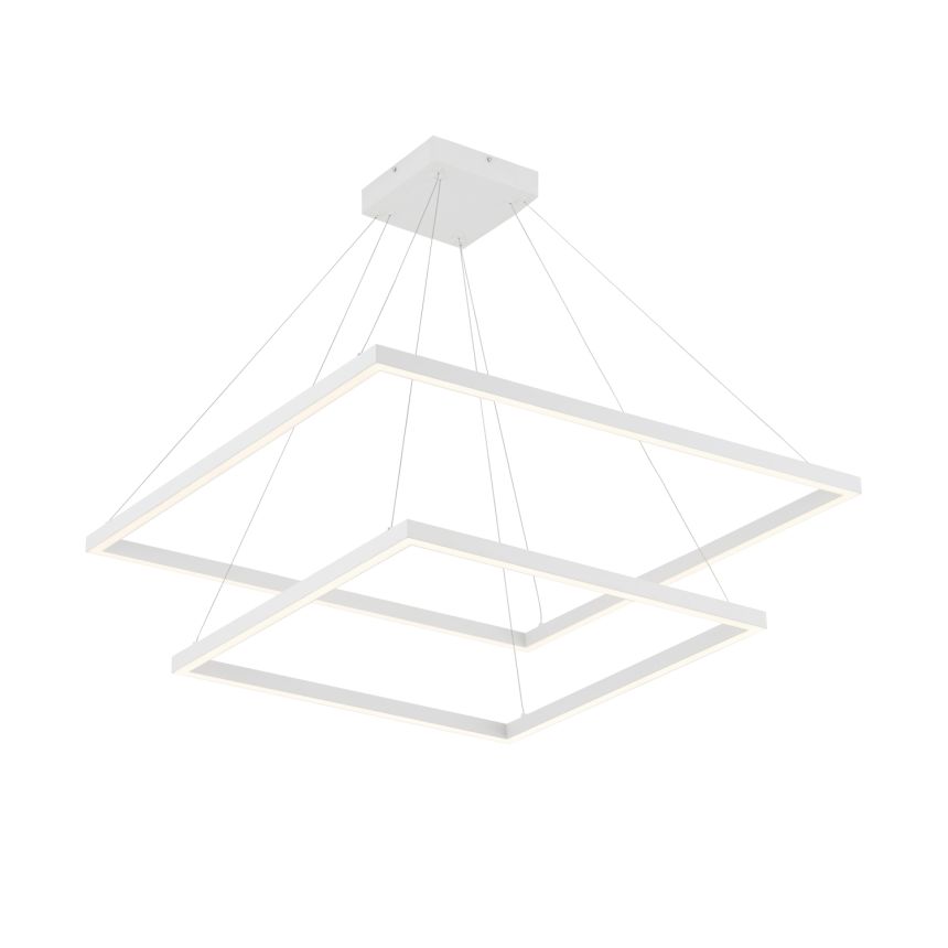 Piazza White Chandelier by Kuzco