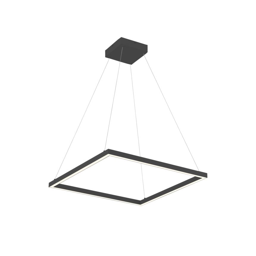 Piazza Black Pendant by Kuzco