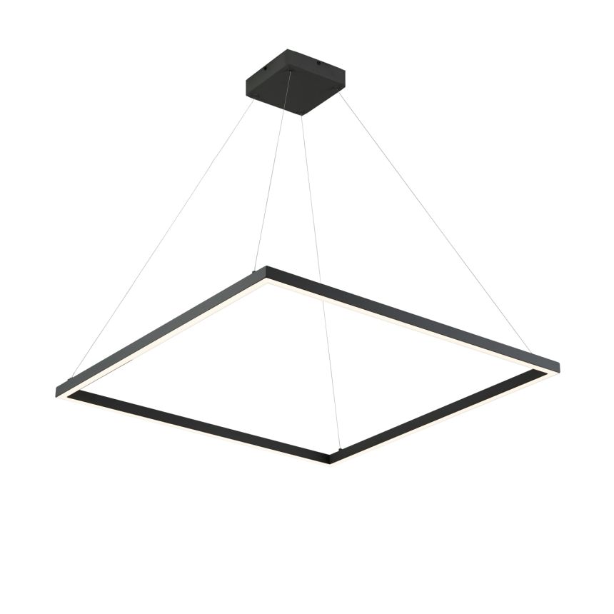 Piazza Black Pendant by Kuzco