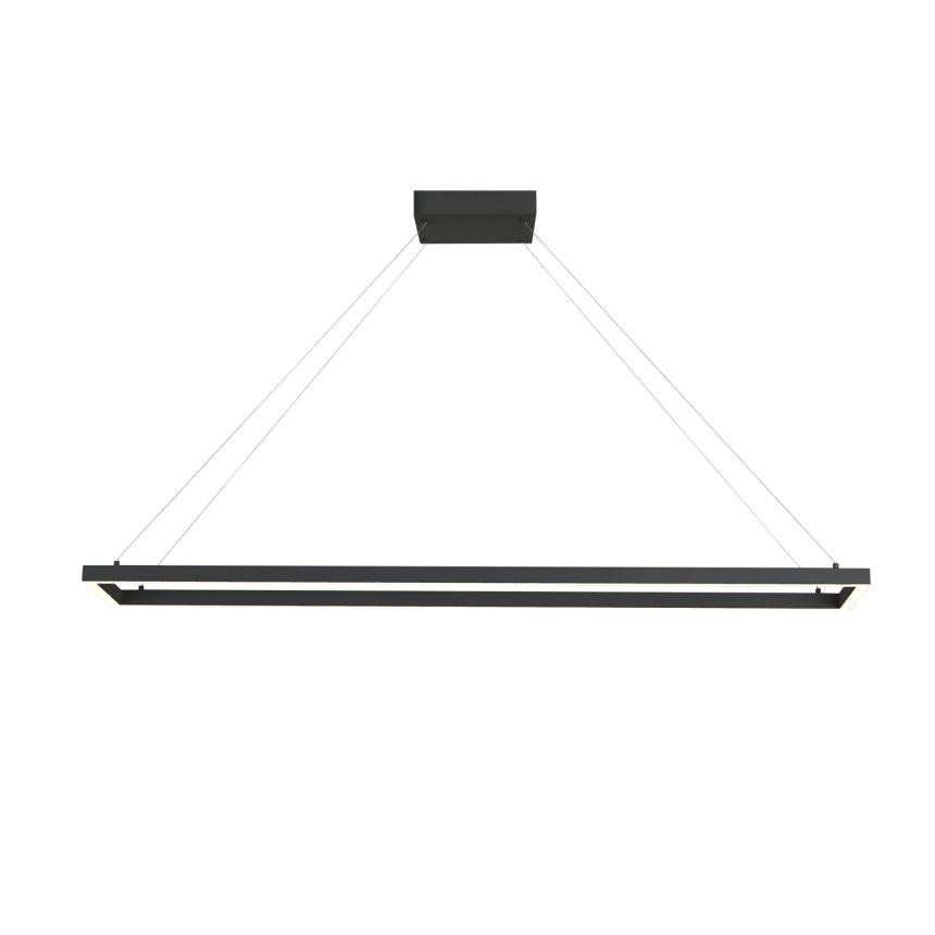 Piazza Black Pendant by Kuzco