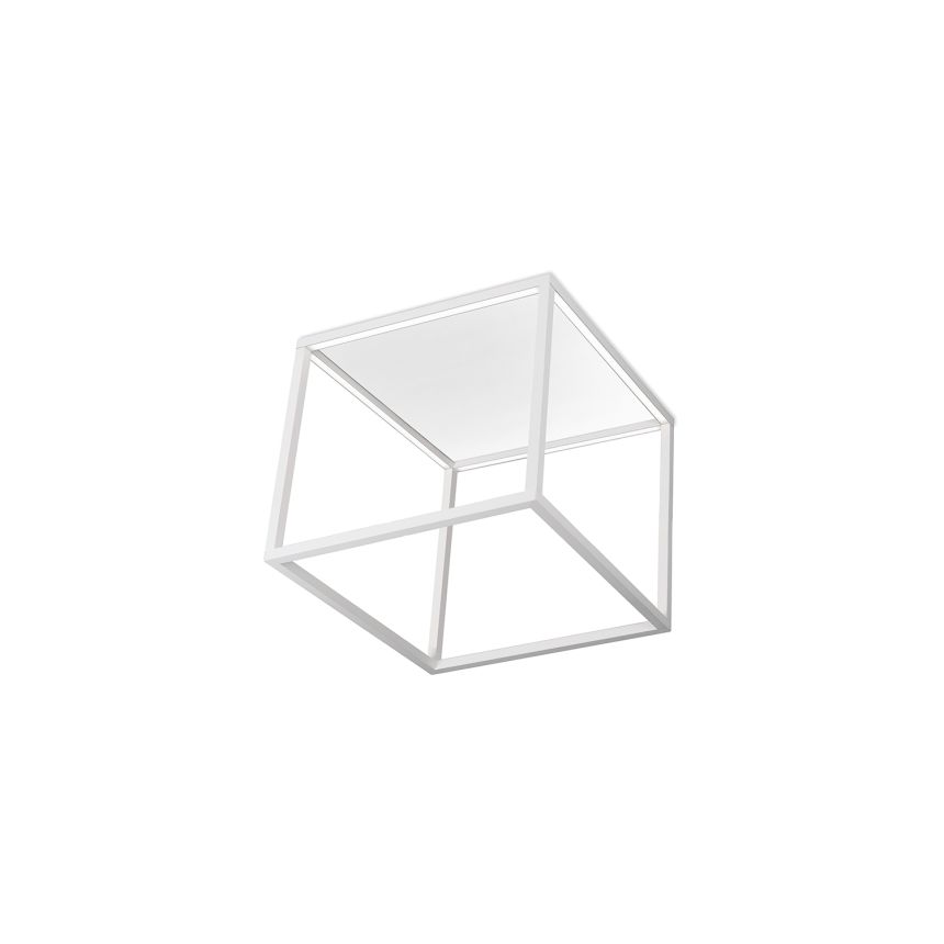 Plaza White Flush Mount by Kuzco