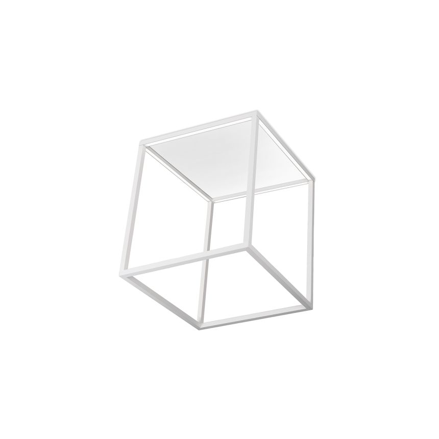Plaza White Flush Mount by Kuzco