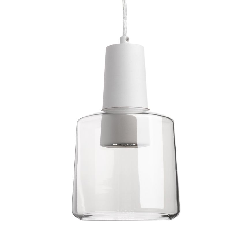 Samson White Pendant by Kuzco