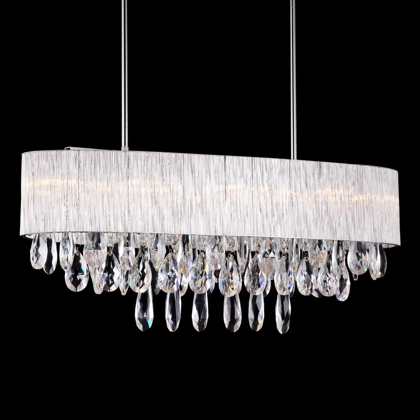 Schwartz Chrome Pendant by Kuzco
