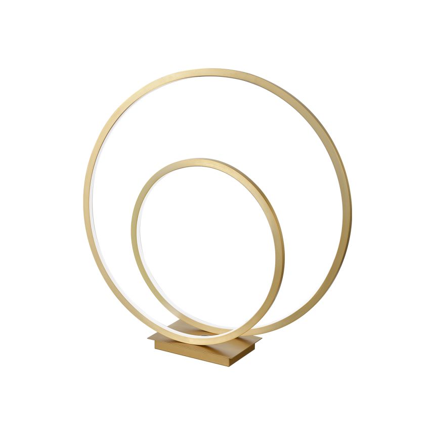 Twist Antique Brass Lamp by Kuzco