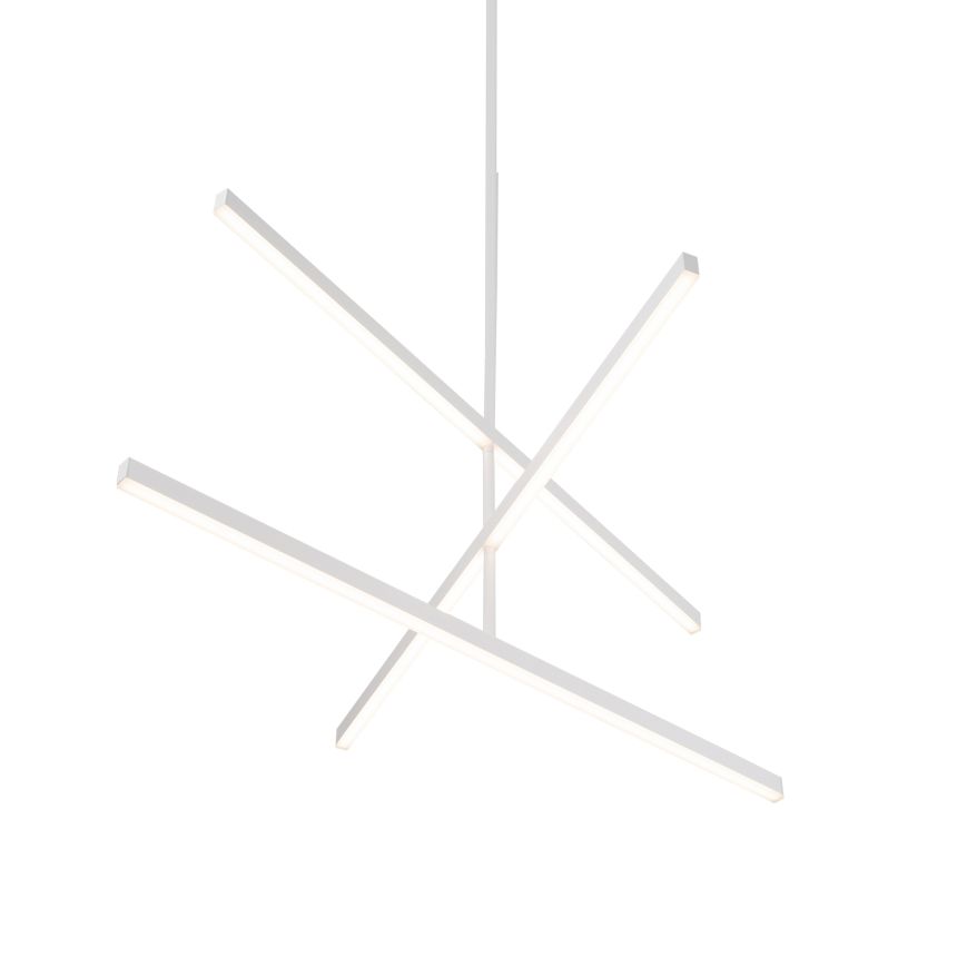 Vega White Chandelier by Kuzco