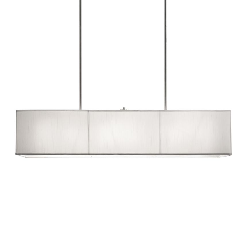 Worshire Brushed Nickel Pendant by Kuzco