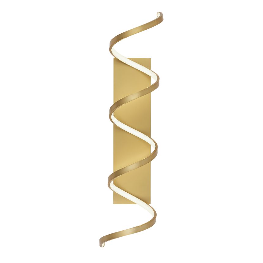 Synergy Antique Brass Sconce by Kuzco
