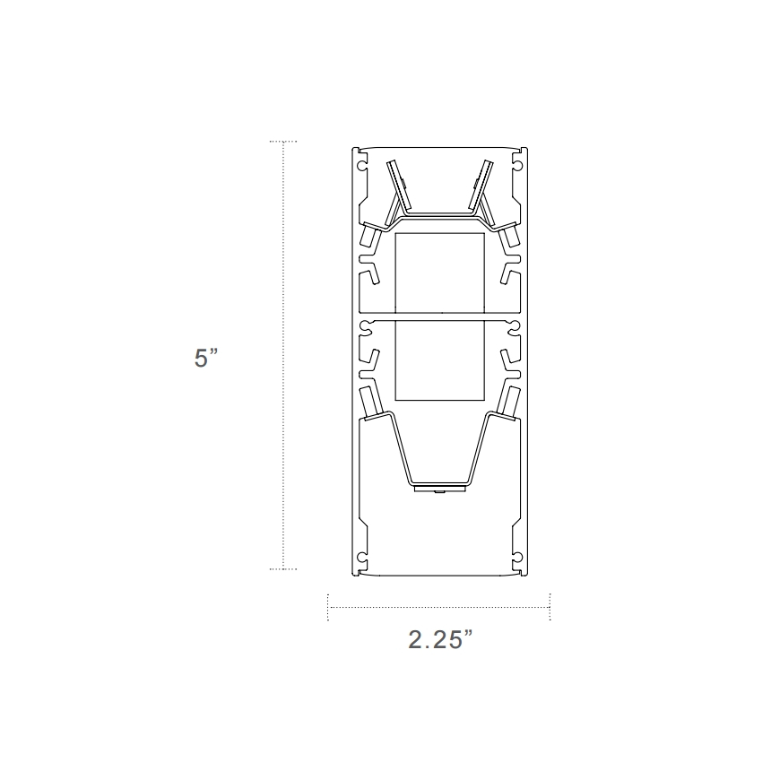 A Light ACL2 AccoLED Suspended Indirect Direct LED Fixture