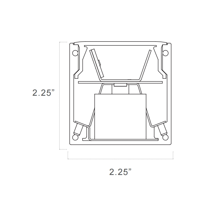 A Light ACL4 AccoLED Wall Mount LED Fixture