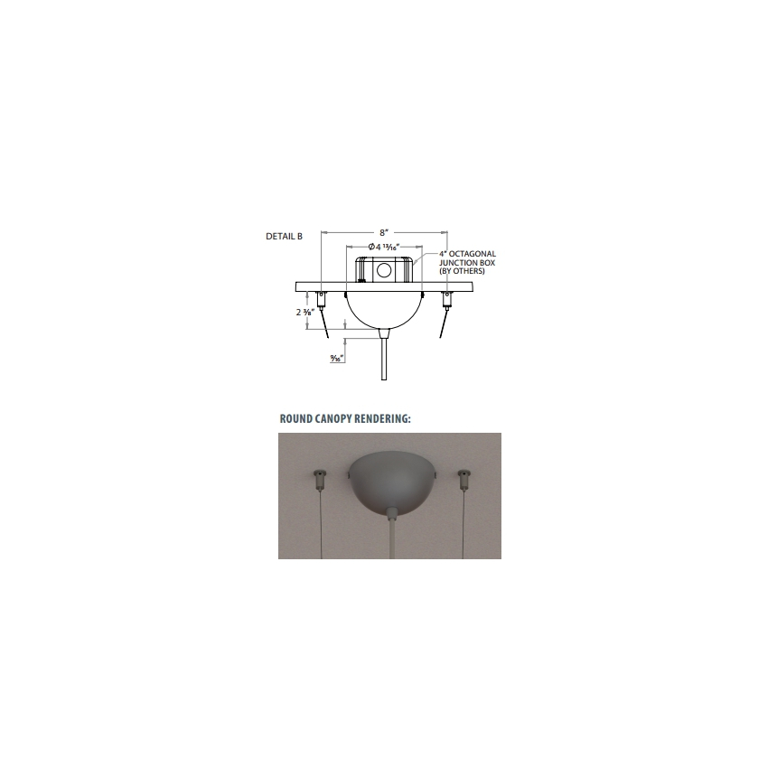 Alcon Lighting DP612 Potenza I Hybrid Fluorescent | Metal Halide Drop Down Commercial Pendant Light
