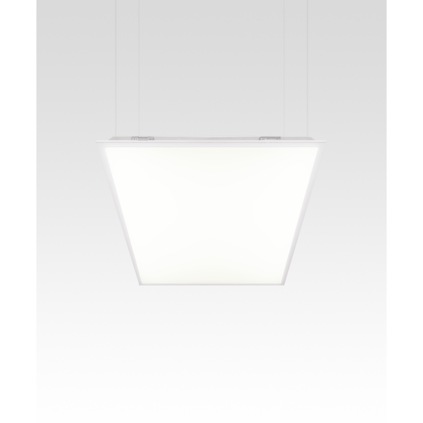 Low-Profile Suspended Flat Panel LED Light