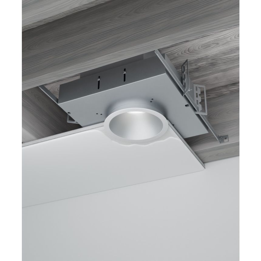 Alcon 14135-4-O MRI Recessed Open LED Downlight shown in a White finish