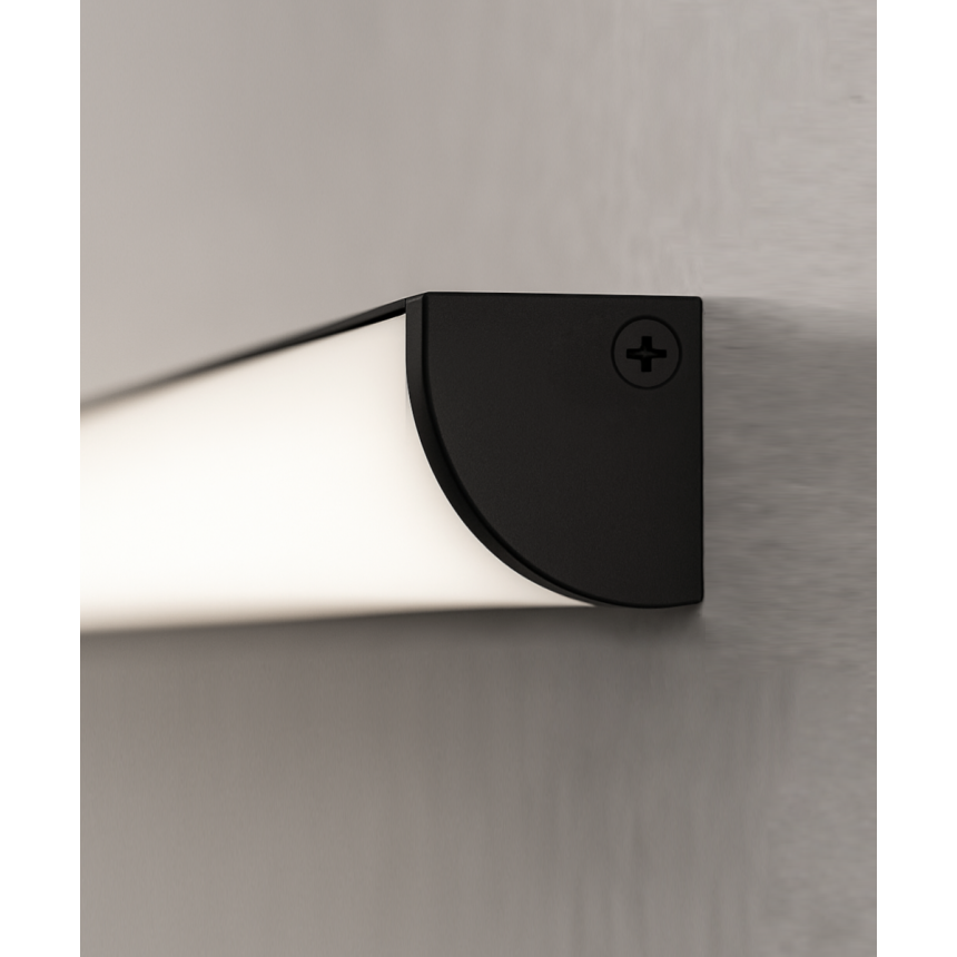 Alcon 15255 tunable linear cove light shown in a White finish.