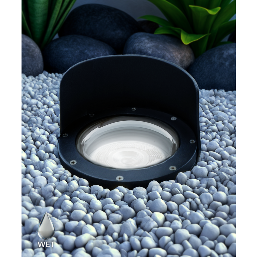 Alcon 9038-WW 7-Inch In-Ground LED Well Light