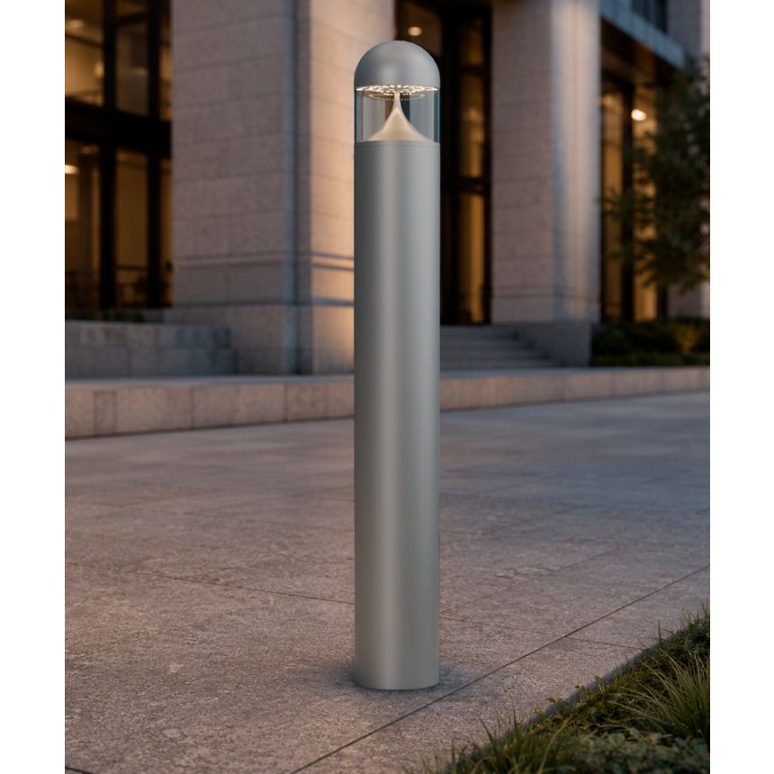 42-Inch Domed Commercial LED Bollard Light
