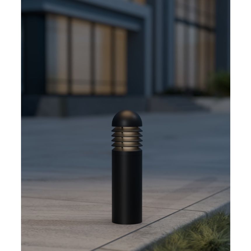 23-Inch Louvered Wattage/CCT Selectable LED Bollard Light
