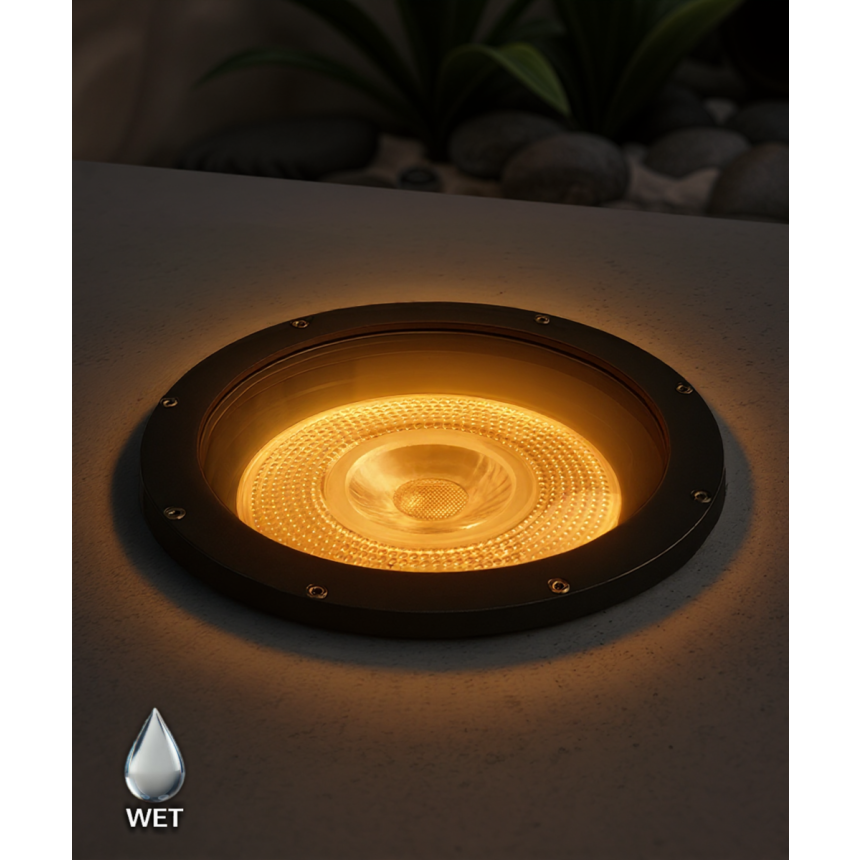 10-Inch Turtle Friendly In-Ground LED Well Light