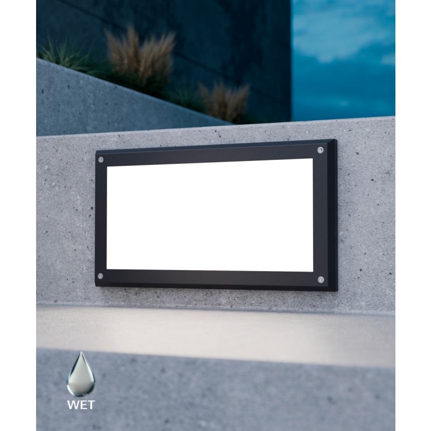 Recessed Wall-Mounted LED Step Light